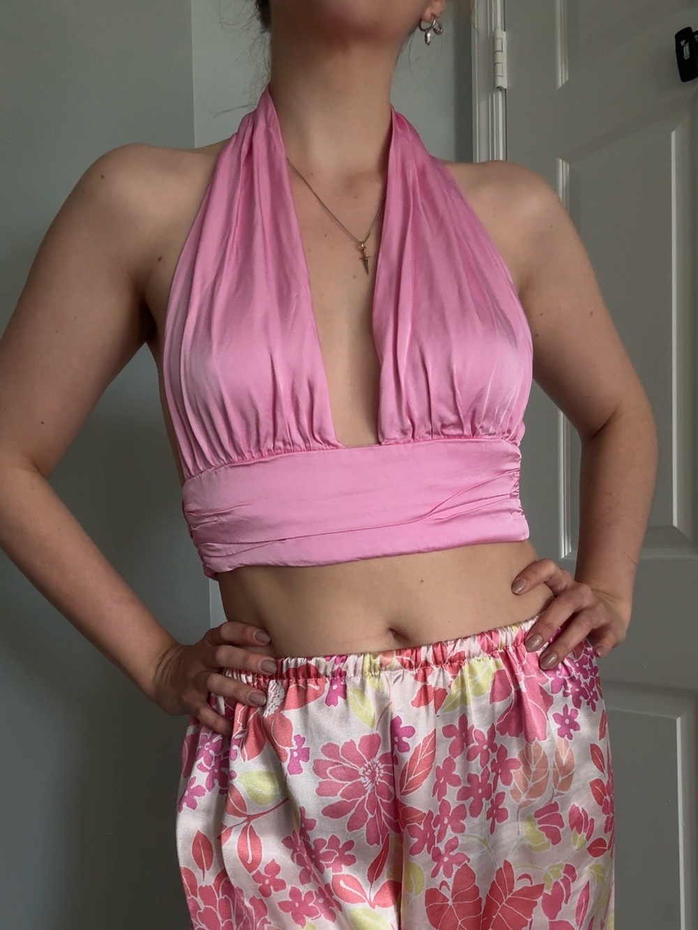 Pink Zara top